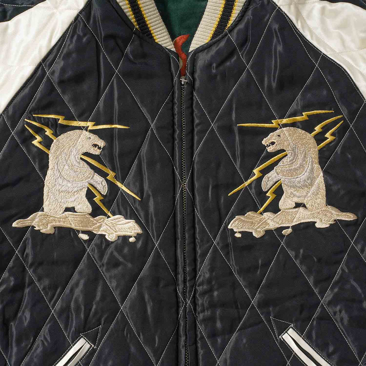 TAILOR TOYO テーラー東洋 スカジャン Late 1950s Style Velveteen Souvenir Jacket “POLAR BEAR” × “ALASKA MAP” TT15974-145
