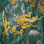TAILOR TOYO テーラー東洋 スカジャン Mid 1950s Style Velveteen (Two-tone) × Acetate Souvenir Jacket “WHITE TIGER” × “GOLD DRAGON” “EAGLE” × “ROARING TIGER” TT15975-119