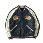 TAILOR TOYO テーラー東洋 スカジャン Mid 1950s Style Velveteen (Two-tone) × Acetate Souvenir Jacket “BLUE EAGLE” × “ROARING TIGER” TT15975-128