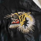 TAILOR TOYO テーラー東洋 スカジャン Mid 1950s Style Velveteen (Two-tone) × Acetate Souvenir Jacket “BLUE EAGLE” × “ROARING TIGER” TT15975-128