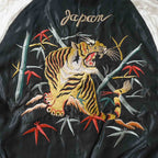 TAILOR TOYO テーラー東洋 スカジャン Mid 1950s Style Velveteen (Two-tone) × Acetate Souvenir Jacket “BLUE EAGLE” × “ROARING TIGER” TT15975-128