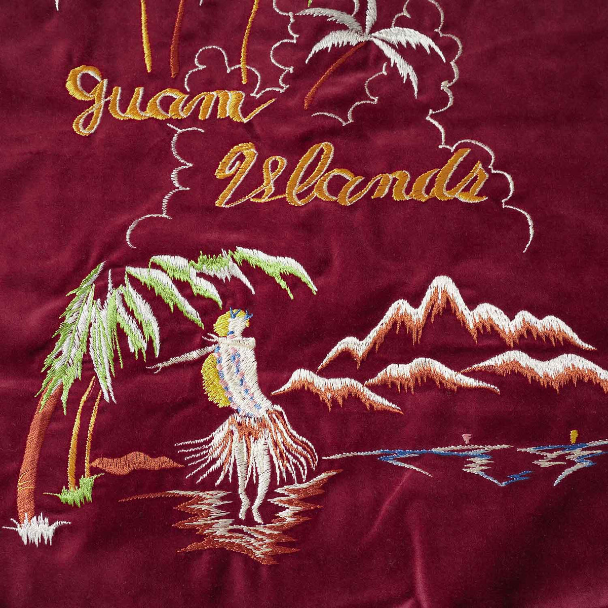TAILOR TOYO テーラー東洋 スカジャン 港商 Late 1950s Style Velveteen × Acetate Souvenir Jacket “KOSHO & CO.” Special Edition “GUAM ISLANDS” × “SEAHORSE” TT16010