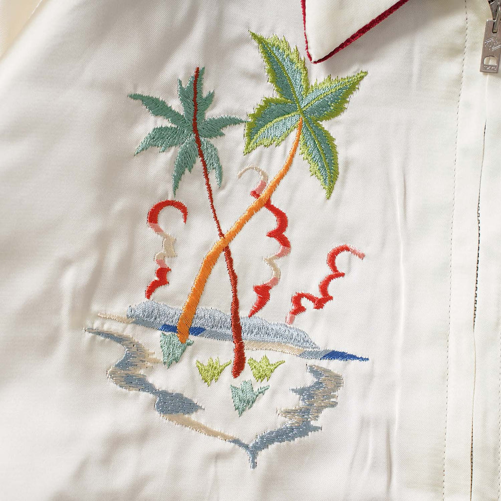 TAILOR TOYO テーラー東洋 スカジャン 港商 Late 1950s Style Velveteen × Acetate Souvenir Jacket “KOSHO & CO.” Special Edition “GUAM ISLANDS” × “SEAHORSE” TT16010