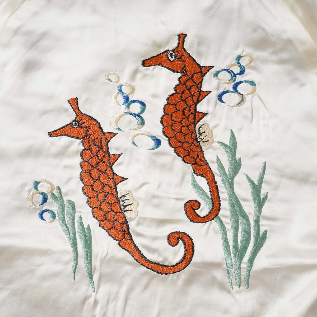 TAILOR TOYO テーラー東洋 スカジャン 港商 Late 1950s Style Velveteen × Acetate Souvenir Jacket “KOSHO & CO.” Special Edition “GUAM ISLANDS” × “SEAHORSE” TT16010