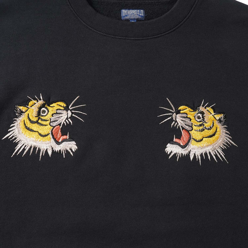 TAILOR TOYO テーラー東洋 スウェット トレーナー SUKA CREW SWEAT EMBROIDERED “TIGER” TT69814
