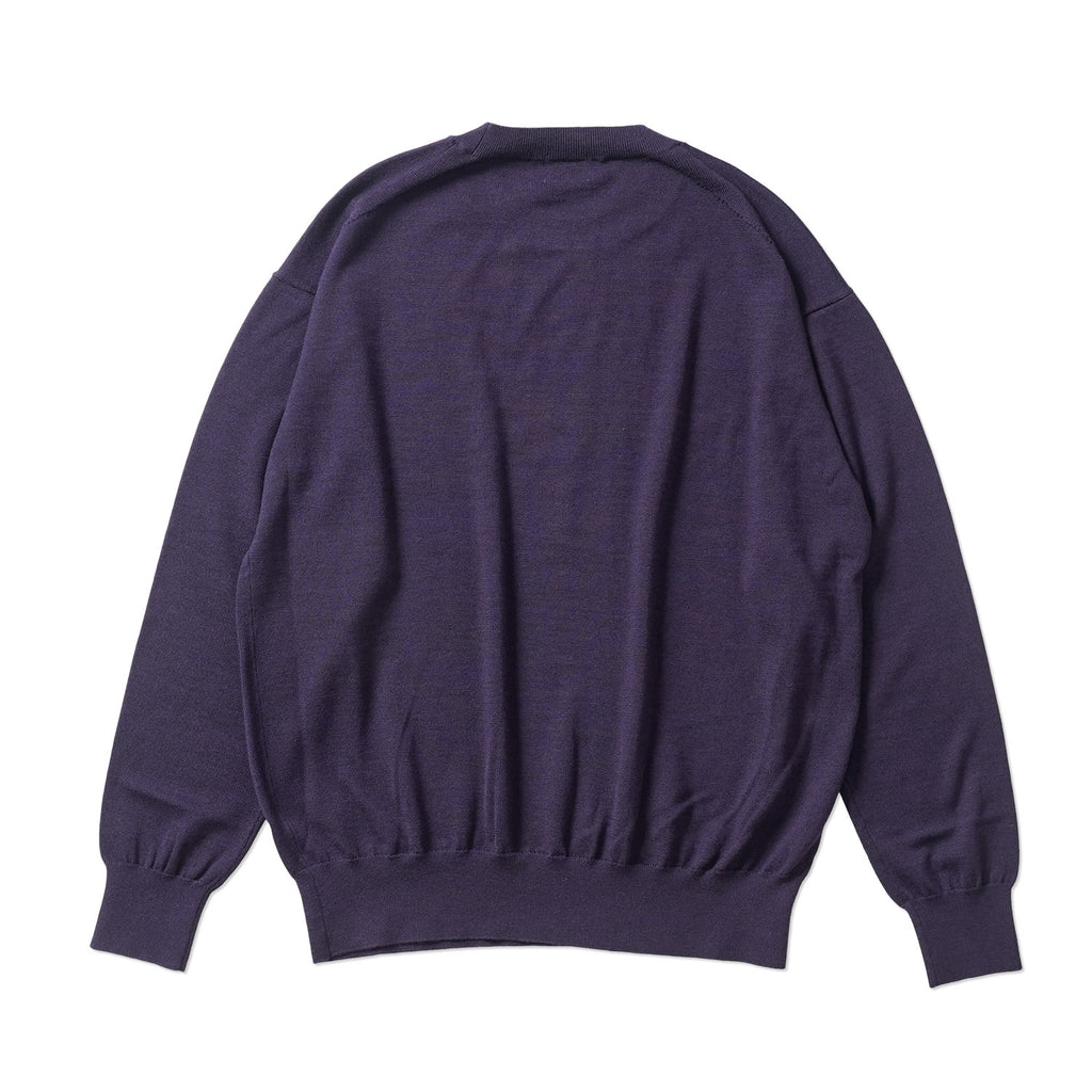 unite ユニテ ニット　セーター "WOOL SILK CREW NECK SWEATER" U-007