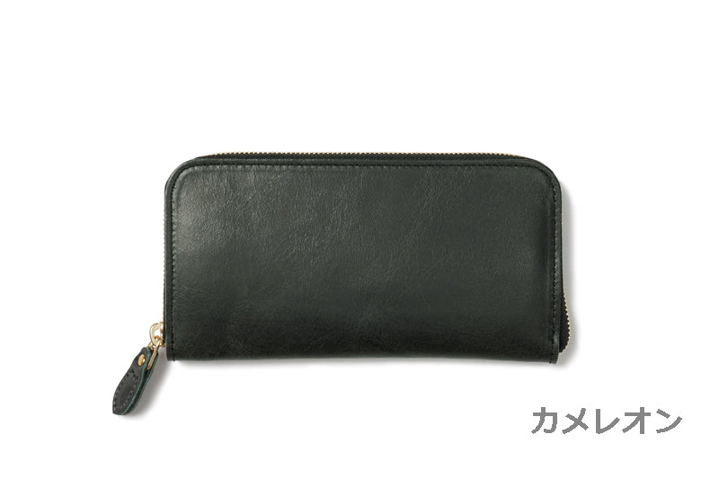 Regalo レガーロ　ロングウォレット　Noah Lattice　ラクダ革　WLRZ-01-CAMEL