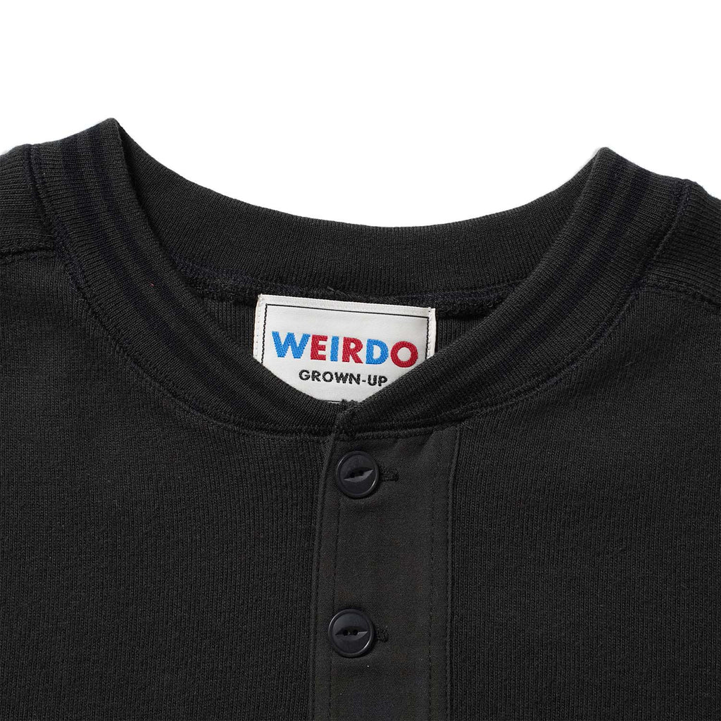 WEIRDO ウィアード 長袖 Tシャツ "RED RATTY - L/S HENRY T-SHIRTS" WRD6316