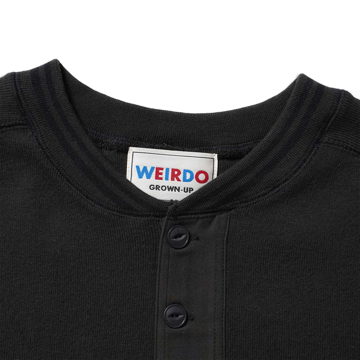 WEIRDO ウィアード 長袖 Tシャツ "RED RATTY - L/S HENRY T-SHIRTS" WRD6316