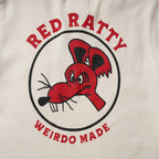 WEIRDO ウィアード 長袖 Tシャツ "RED RATTY - L/S HENRY T-SHIRTS" WRD6316