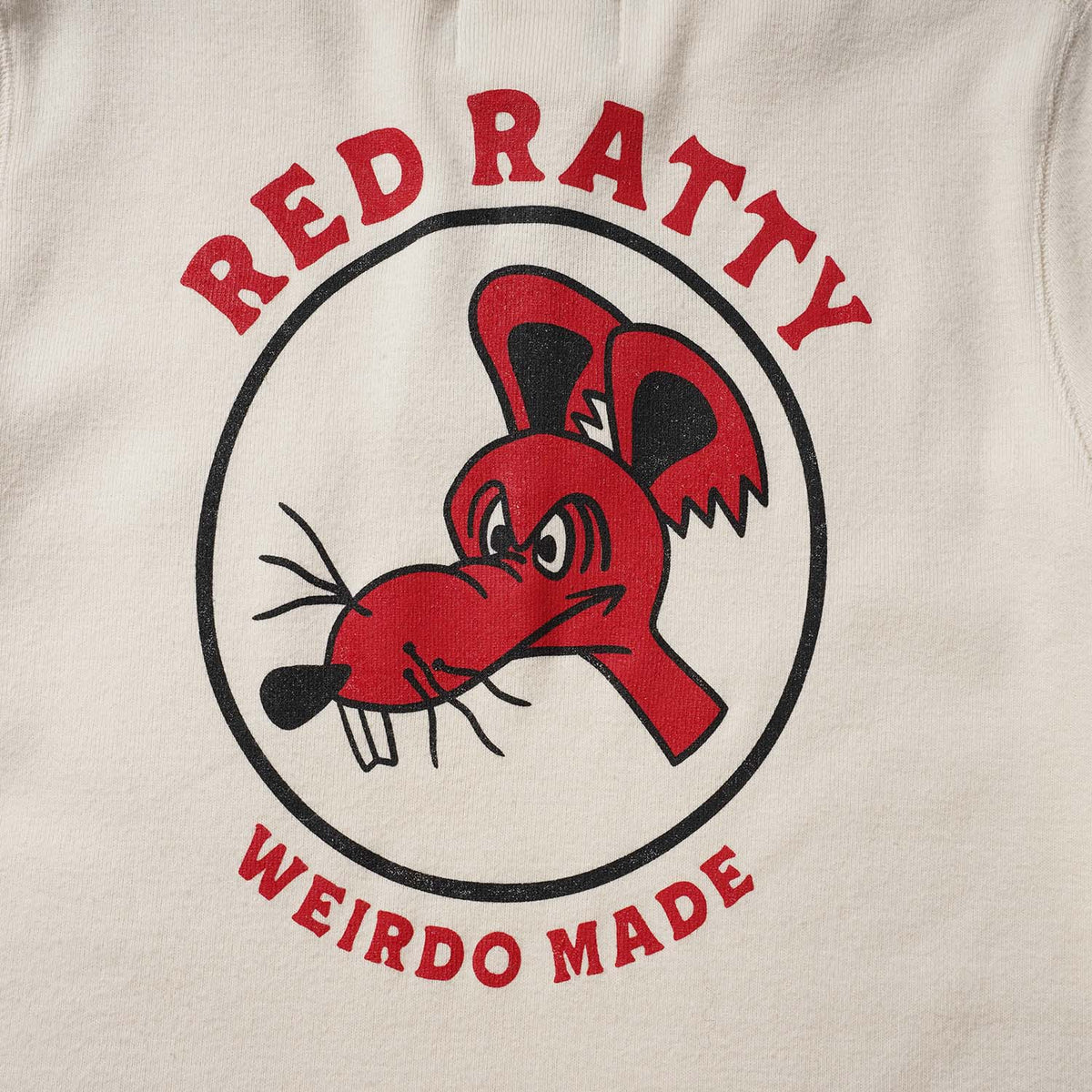 WEIRDO ウィアード 長袖 Tシャツ "RED RATTY - L/S HENRY T-SHIRTS" WRD6316