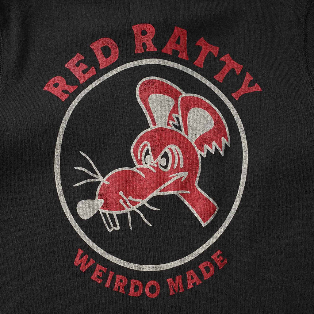 WEIRDO ウィアード 長袖 Tシャツ "RED RATTY - L/S HENRY T-SHIRTS" WRD6316