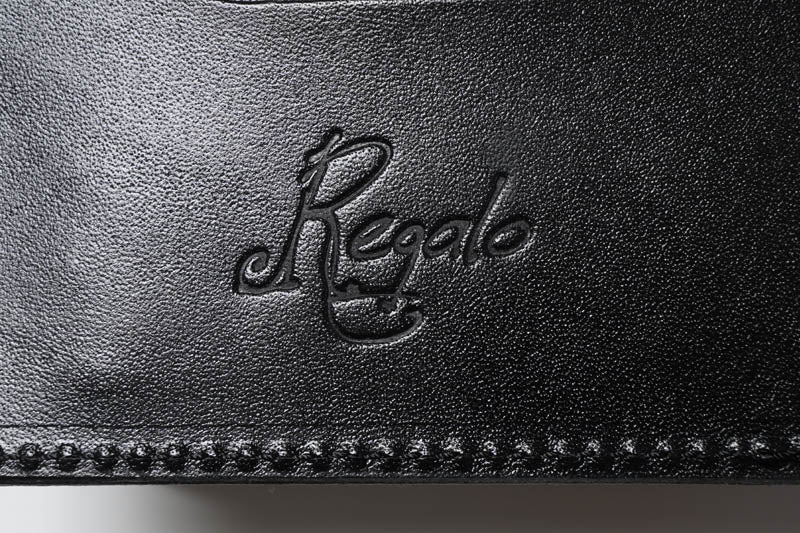 Regalo レガーロ　ショートウォレット　WS-02 (BLACK)