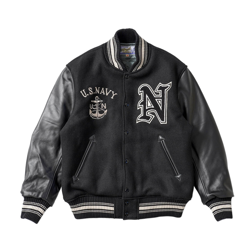 Whitesville ホワイツビル アワードジャケット スタジャン 30oz. WOOL MELTON AWARD JACKET “NAVAL AIR CVA-34” WV15967-119