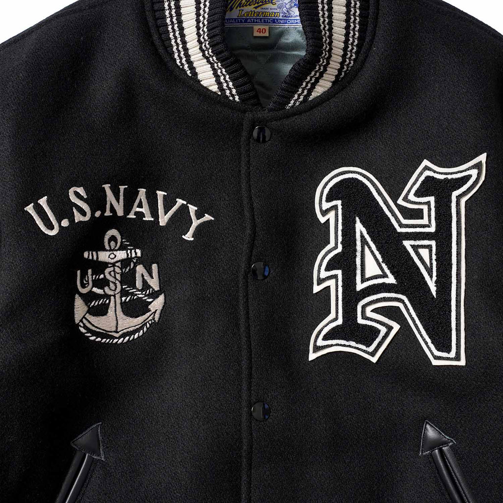 Whitesville ホワイツビル アワードジャケット スタジャン 30oz. WOOL MELTON AWARD JACKET “NAVAL AIR CVA-34” WV15967-119