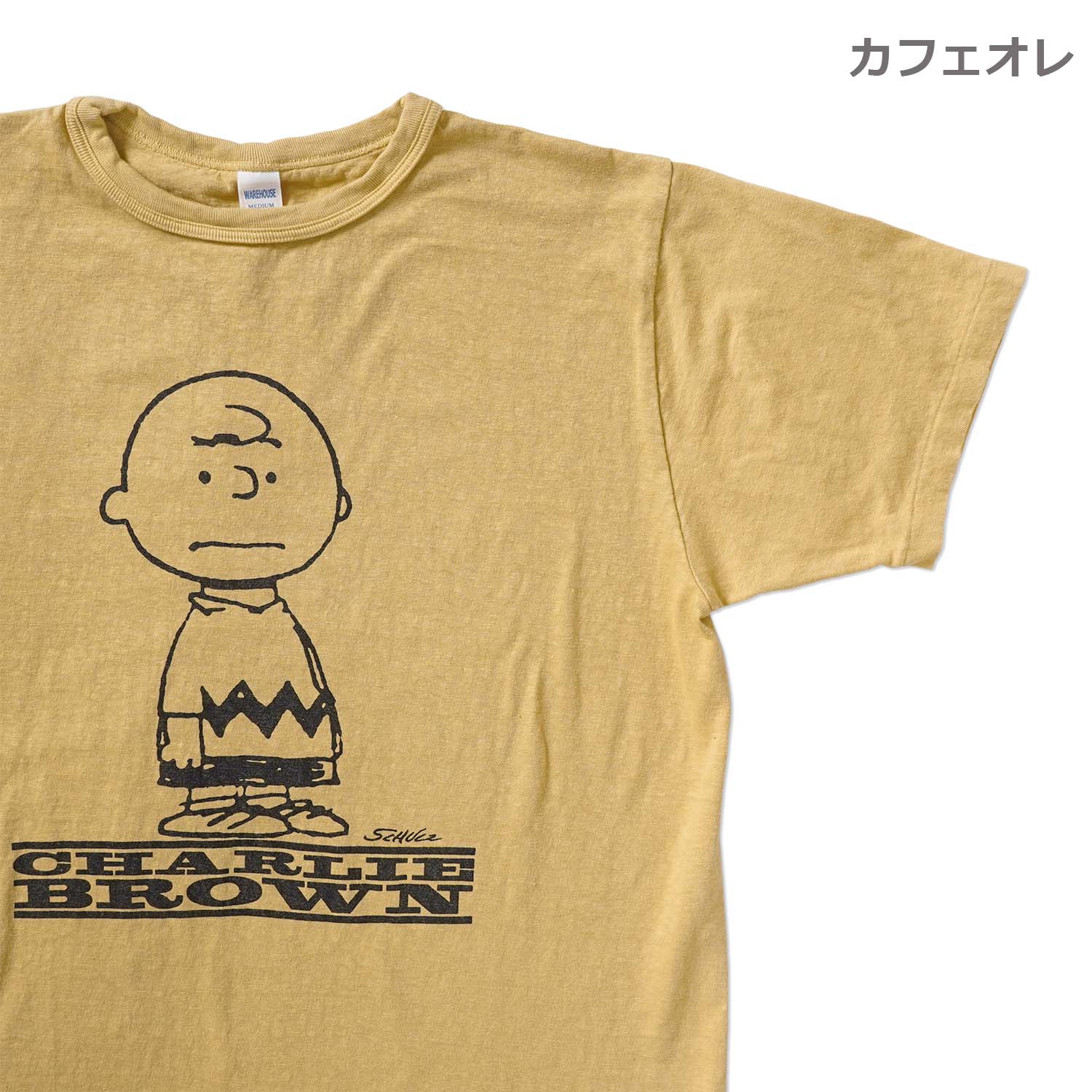 WAREHOUSE ウエアハウス Vintage PEANUTS 半袖 Tシャツ Lot YP126S-2