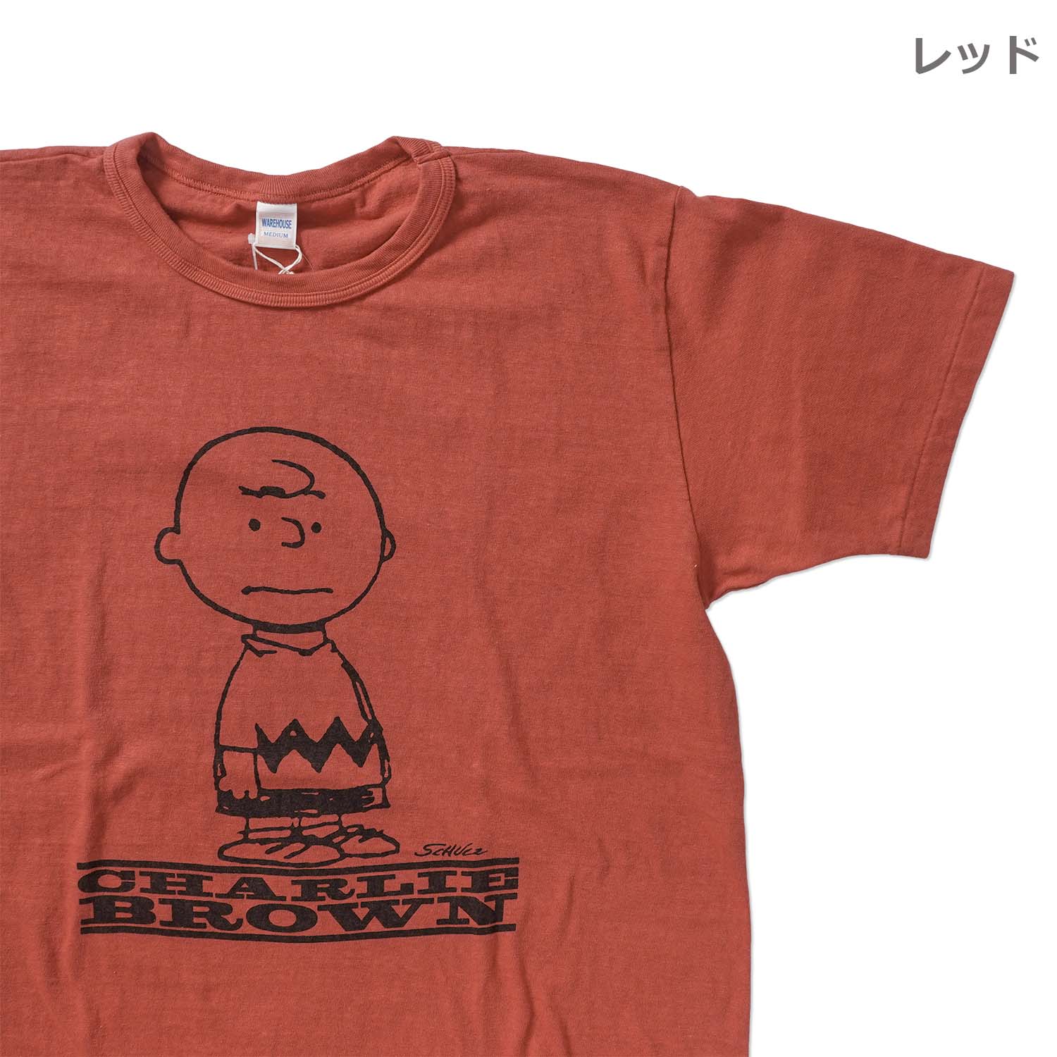 WAREHOUSE ウエアハウス Vintage PEANUTS 半袖 Tシャツ Lot YP126S-2