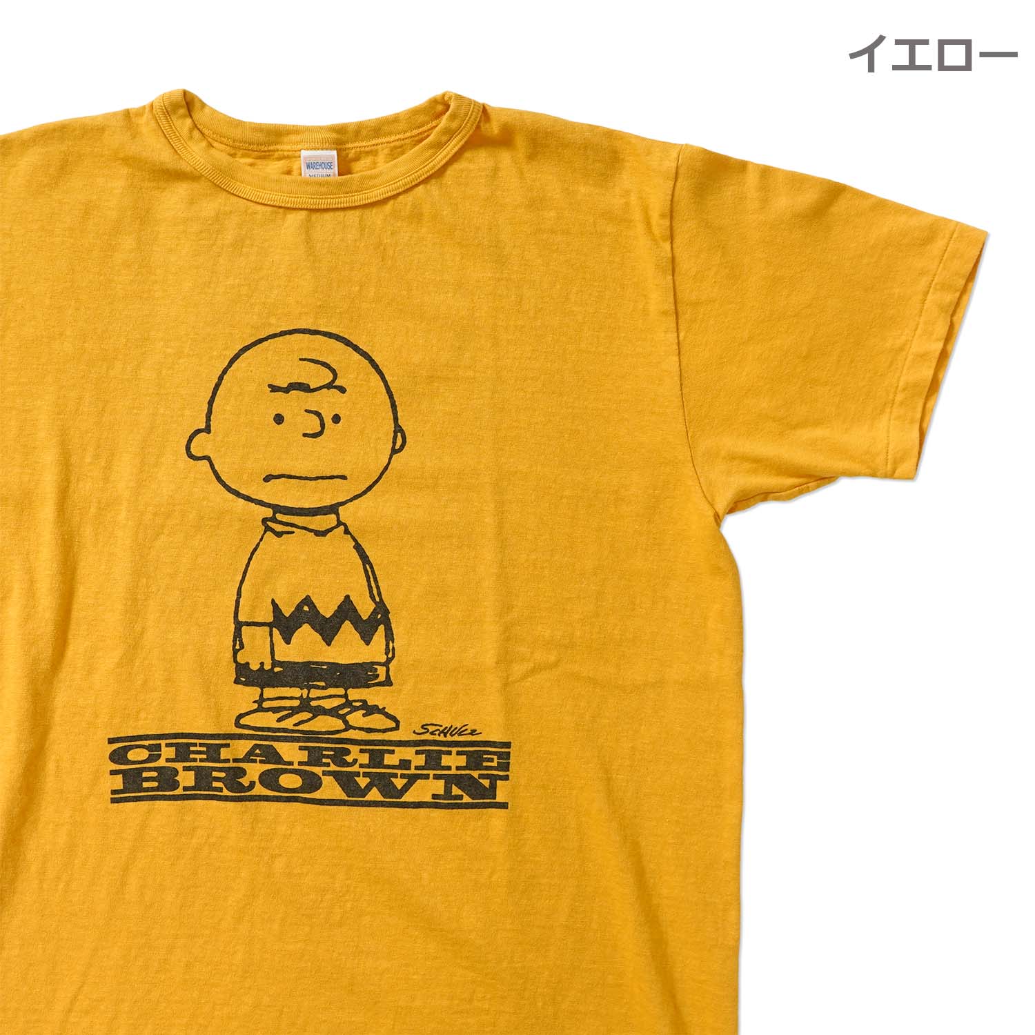 WAREHOUSE ウエアハウス Vintage PEANUTS 半袖 Tシャツ Lot YP126S-2